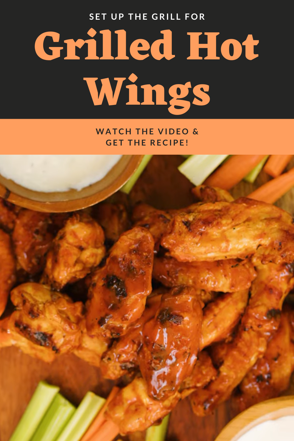 Fire up the grill and turn up the spice! These delicious grilled buffalo wings are great for game day or your next campground adventure.