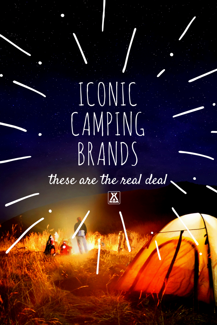 Every camper knows these brands!