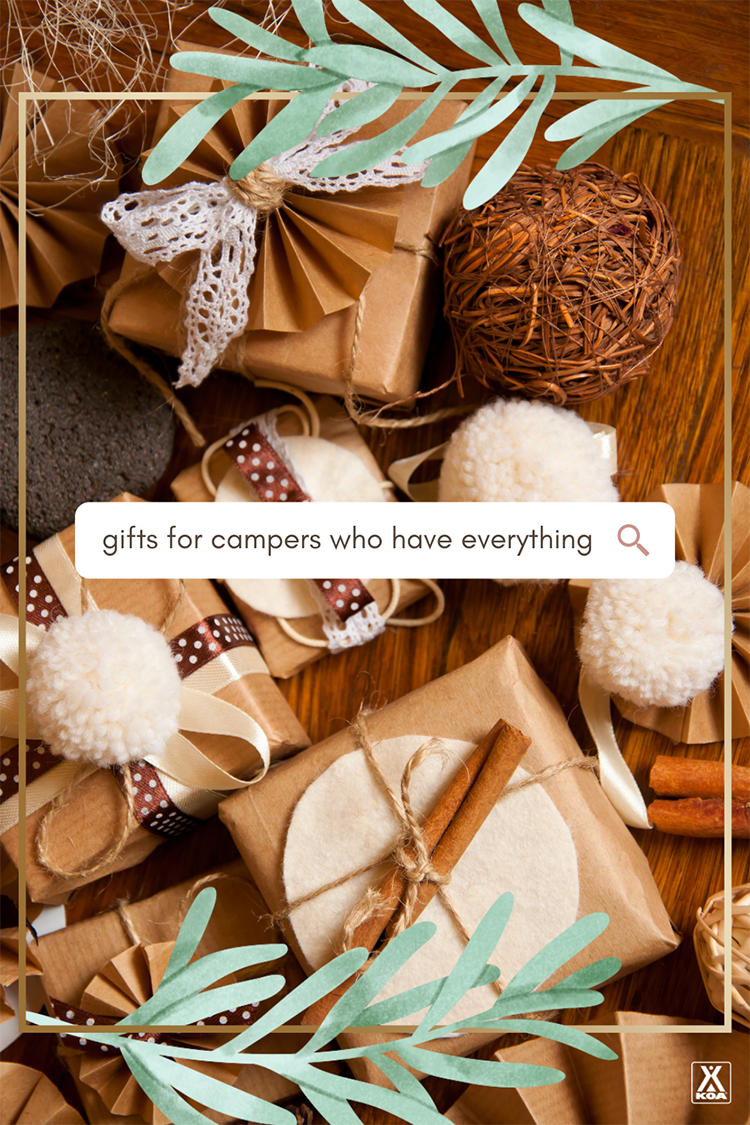 Looking for something unique to give your favorite camper? Consider these intangible gifts for campers and outdoor enthusiasts that won't cause clutter and give them something unique to experience or use.