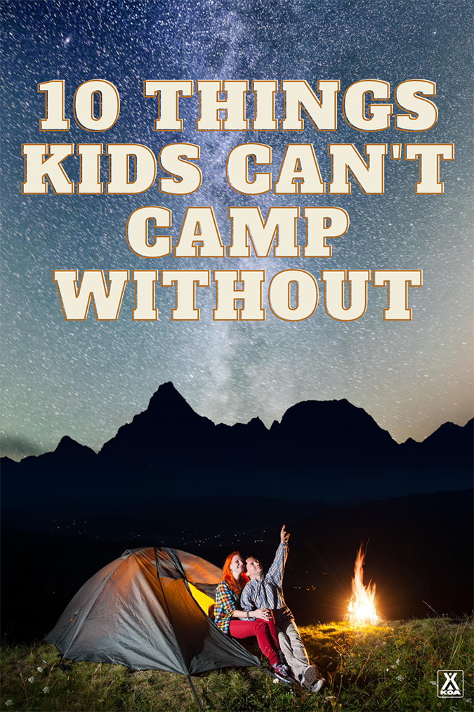 From fun to practical, kids know what they want when it comes to packing for a camping trip. We spoke with a few kids who love camping and wanted to weigh in on what they think is essential for a camping packing list. Here are a few of their must-pack items.