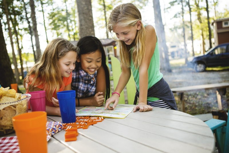 Activities for camping with kids