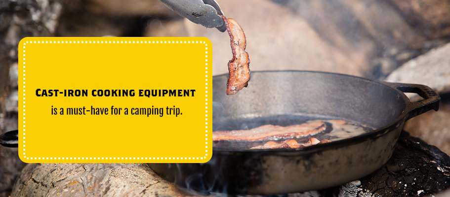 Outdoor Cooking on a Camping Trip