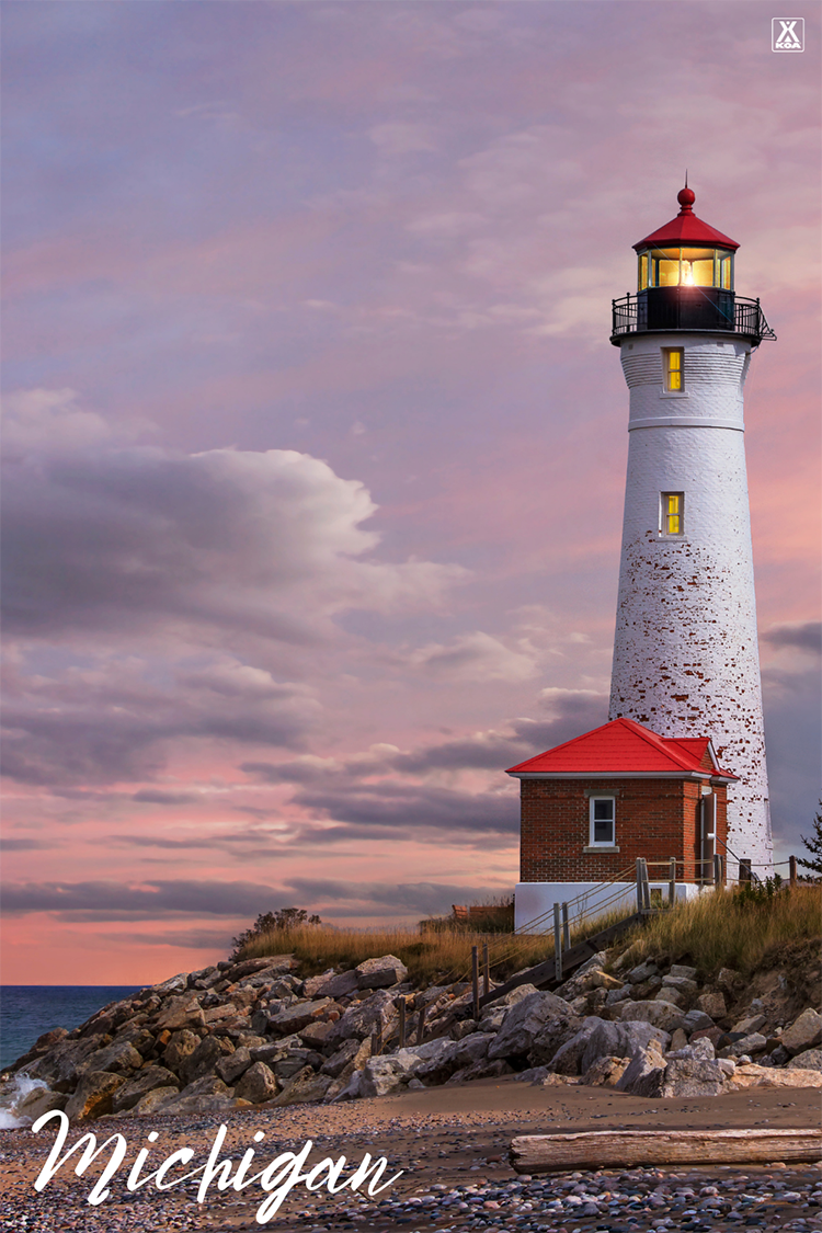 Where should you spend a day trip in Michigan? View a list of the best places to explore in Michigan, with insights from Kampgrounds of America.