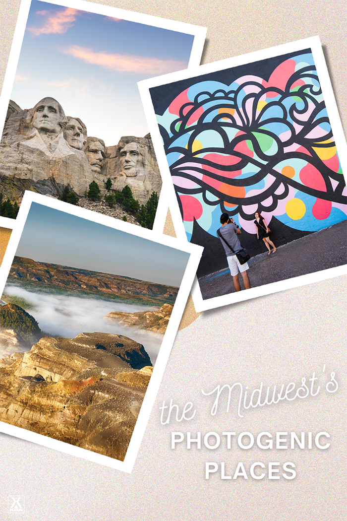 From a city filled with bridges and murals to a national park best seen by its scenic railroad, here are 11 of the most photogenic places in the Midwest. 