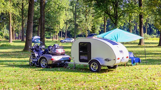 A Guide Motorcycle Campers & Pull-Behind Trailers KOA Camping Blog