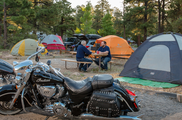 Oom of meneer Wat stam The 6 Best Tents for Motorcycle Camping | KOA Camping Blog