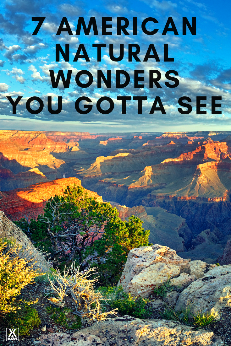 Visit these American natural wonders.