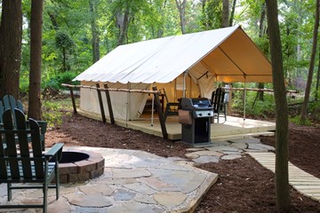 Unique Places to Camp & Glamp in New England Image