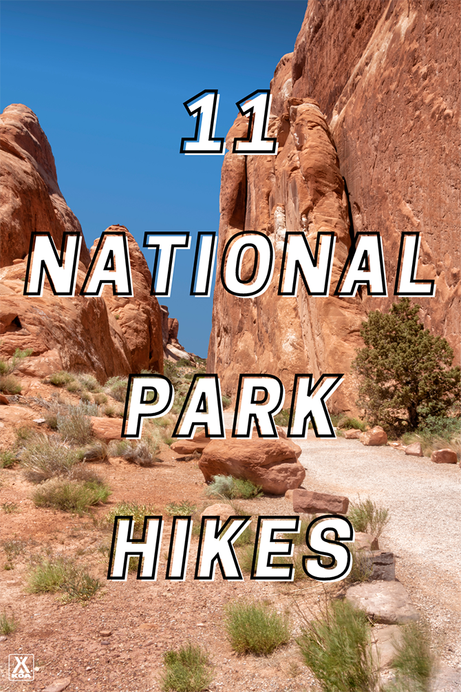 Thinking about getting outside and exploring our national parks? Here are 11 national park trails that belong on your must-hike itinerary.