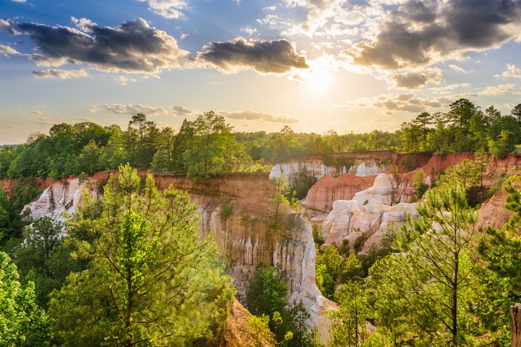 Providence Canyon in Southwest Georgia, USA.
