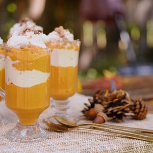 Pumpkin Spice Latte Parfaits | Easy Camping Dessert Recipe Image