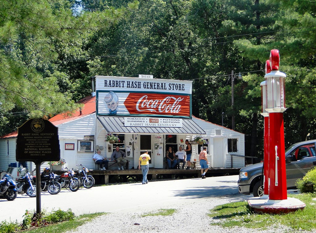 The historic Rabbit Hash General Store in Kentucky.