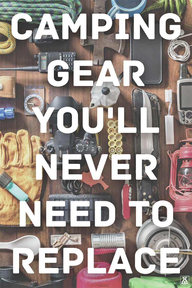 Camping can be especially hard on gear so it's important to know which pieces of camping gear are going to last. Here are nine essentials frequent campers have been swearing by for years, and in one case, half a century.
