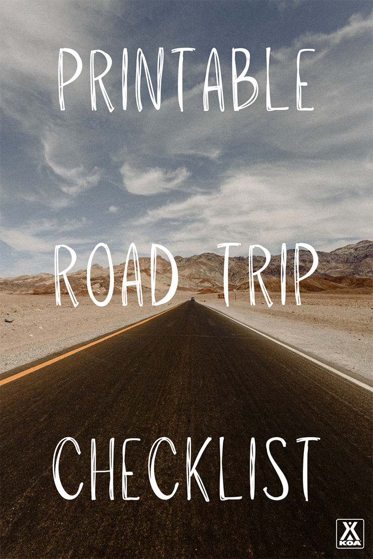 Wondering what to pack for a road trip? From things to check off before you leave to items you'll need while on the road the way, our printable list of road trip essentials has you covered!