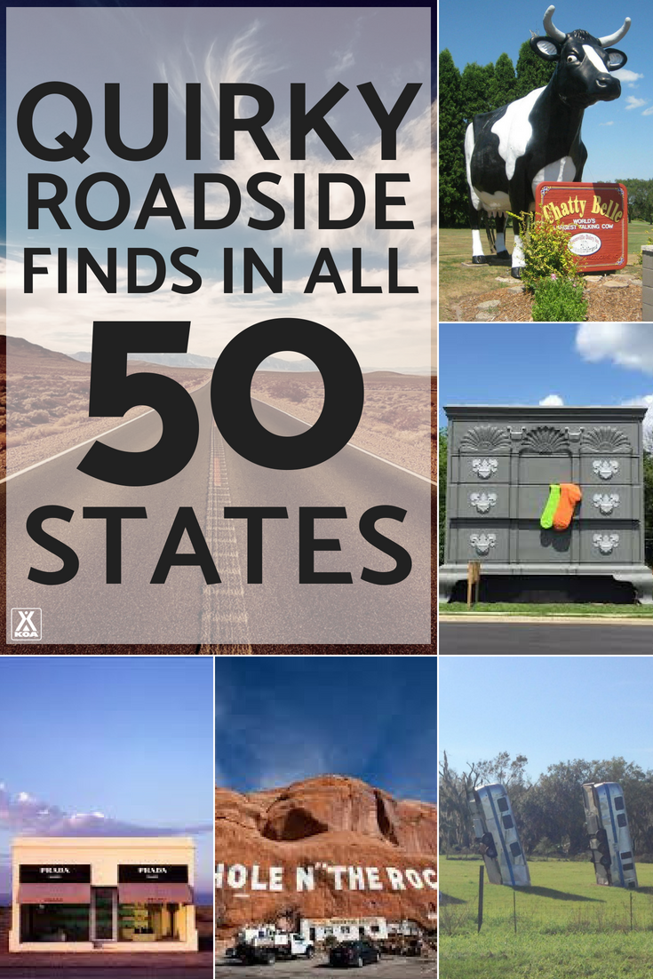 Add these quicky roadside attractions to your list!