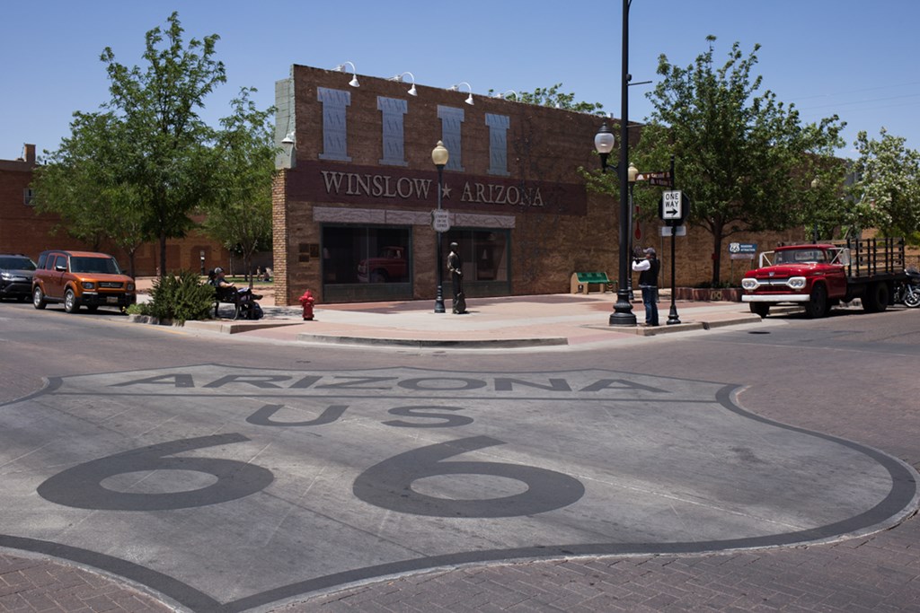 Corner of Winslow Arizona Route 66