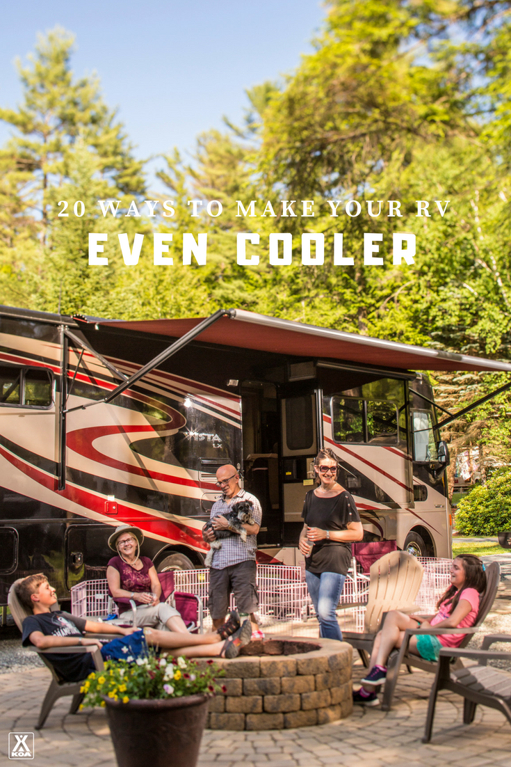 Do these things to make your RV even cooler!