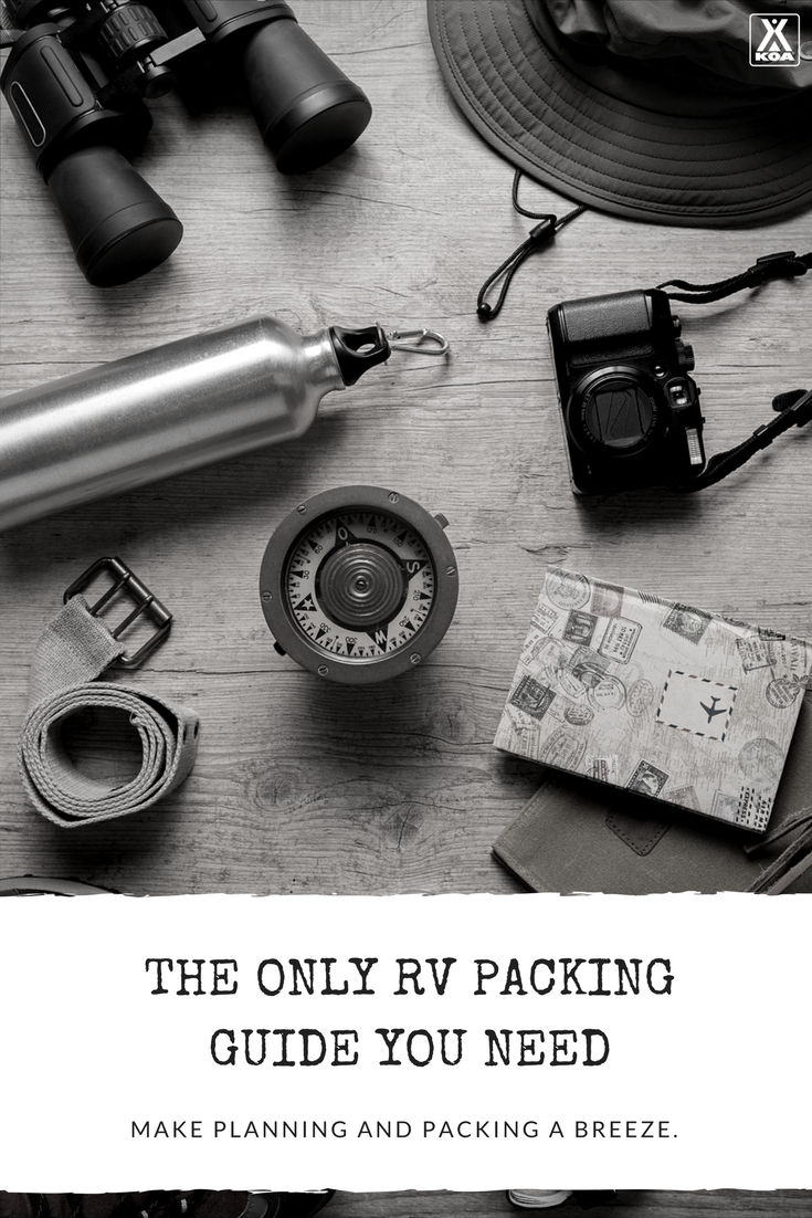 Use our guide to pack your RV like a pro!