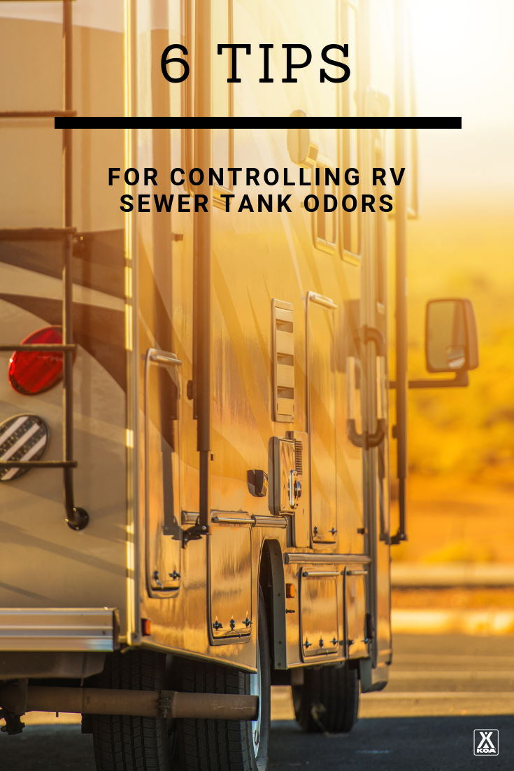 Learn to control RV holding tank odors.