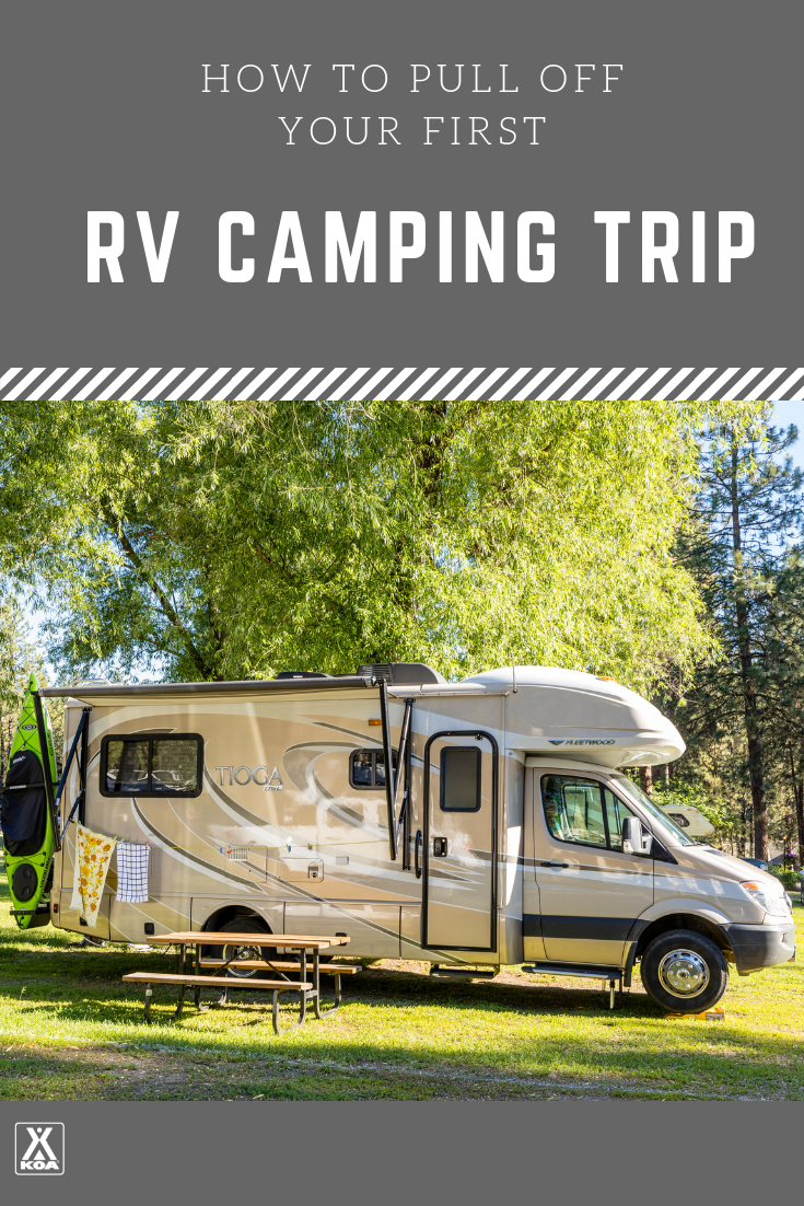 Tips for you first RV trip.