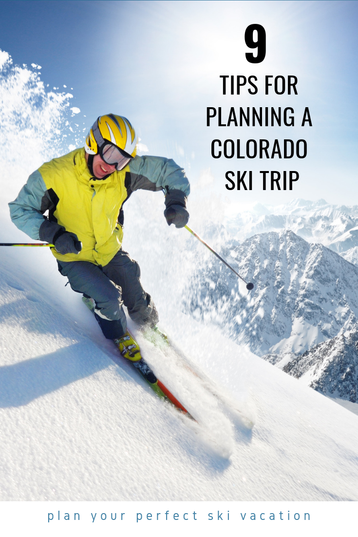 plan ski trip to colorado