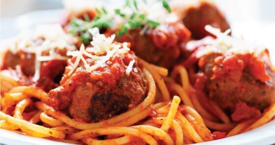 Spaghetti and Meatballs