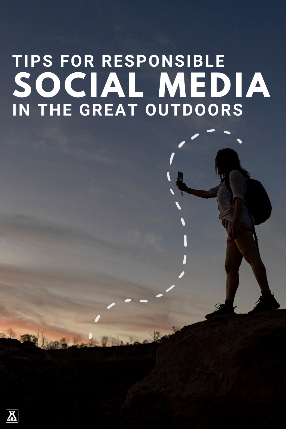 We all love to post photos and updates from our adventures in the great outdoors. It's important to do so responsibly in order to be a good steward and advocate for our natural spaces. Here are nine tips to keep in mind when using social media in the great outdoors.