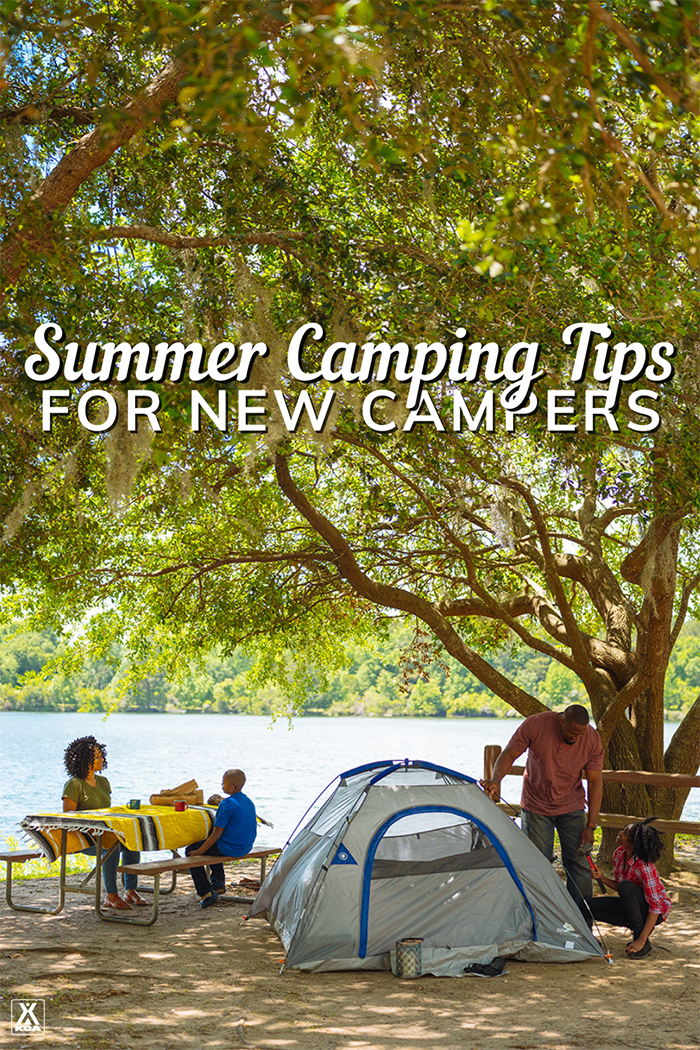The most popular time of year to camp, summer can present challenges when booking a site and hitting the road. Use our summer camping tips for new campers to plan your trip and make your first time camping as easy as can be.