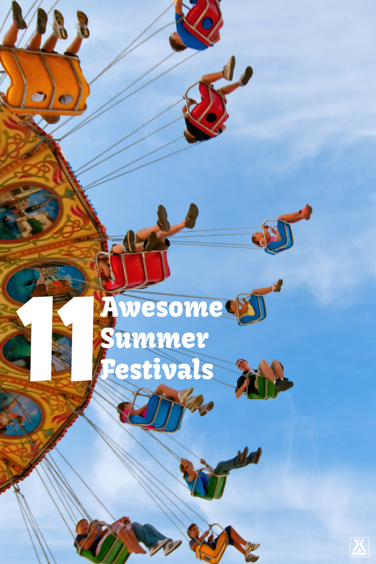 Summer fun is ahead with these festivals!