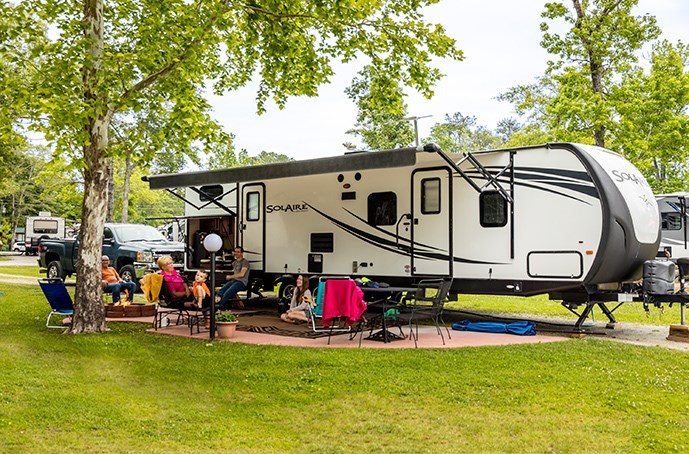 rv water heater gas and electric same time