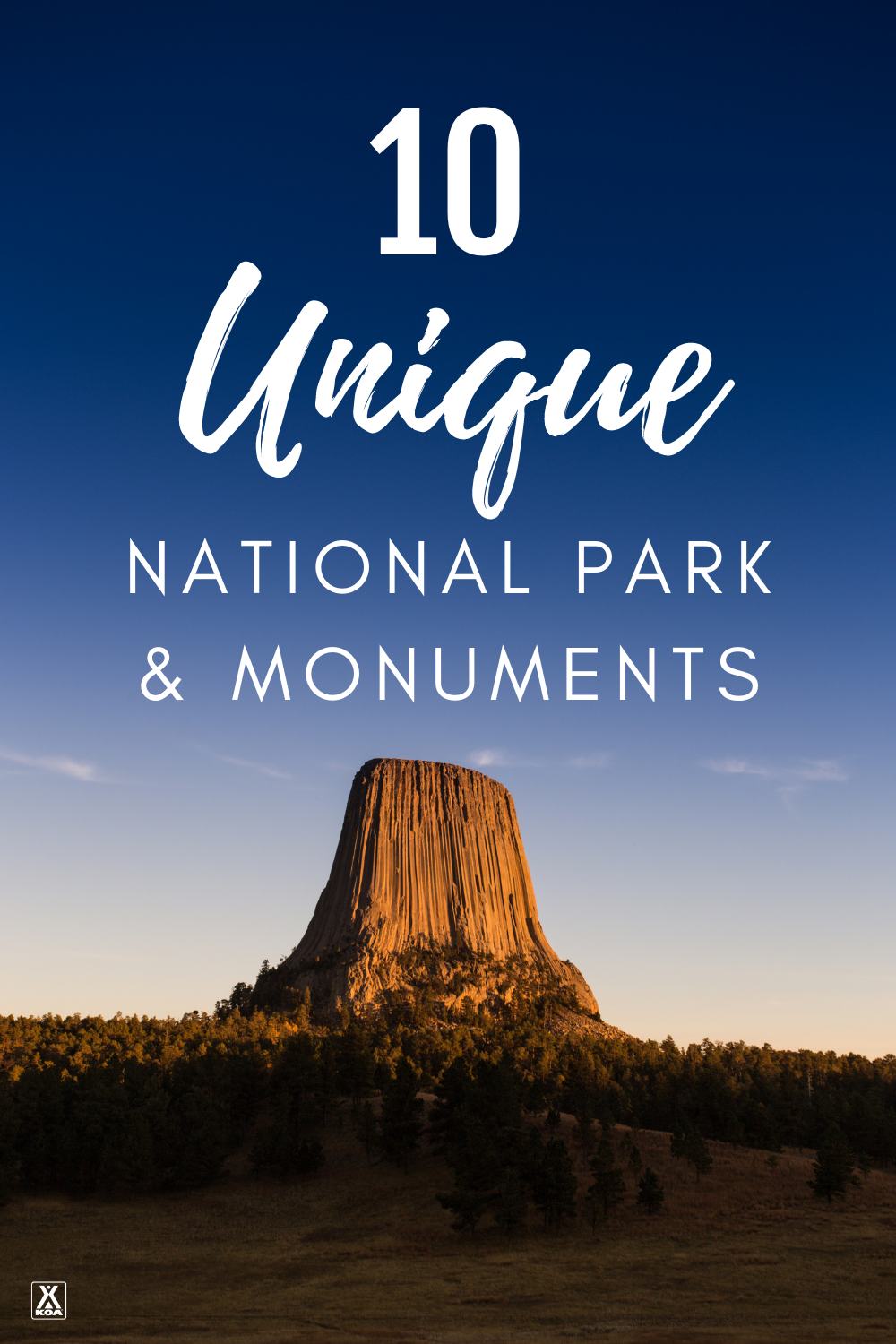 Think you've been everywhere? From a towering butte in Wyoming to a brick-clad fort in the middle of the sea, these are 10 unique National Parks and National Monuments to add to your travel itinerary.