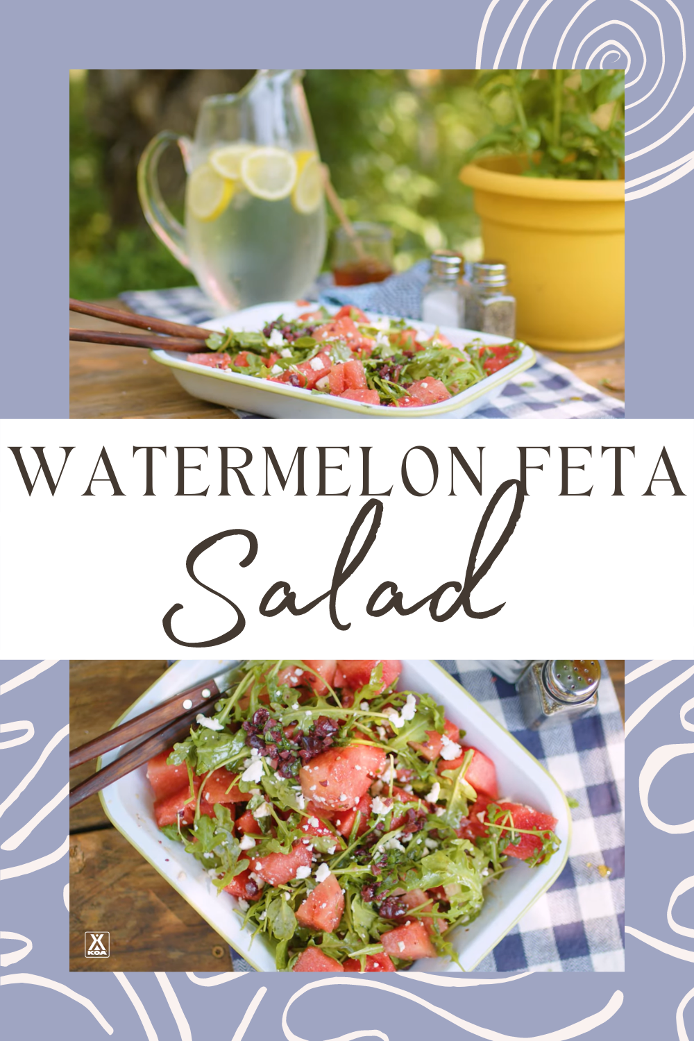 Shake up the fruit you add to a salad with this refreshing combination of melon, feta, herbs and olives. 