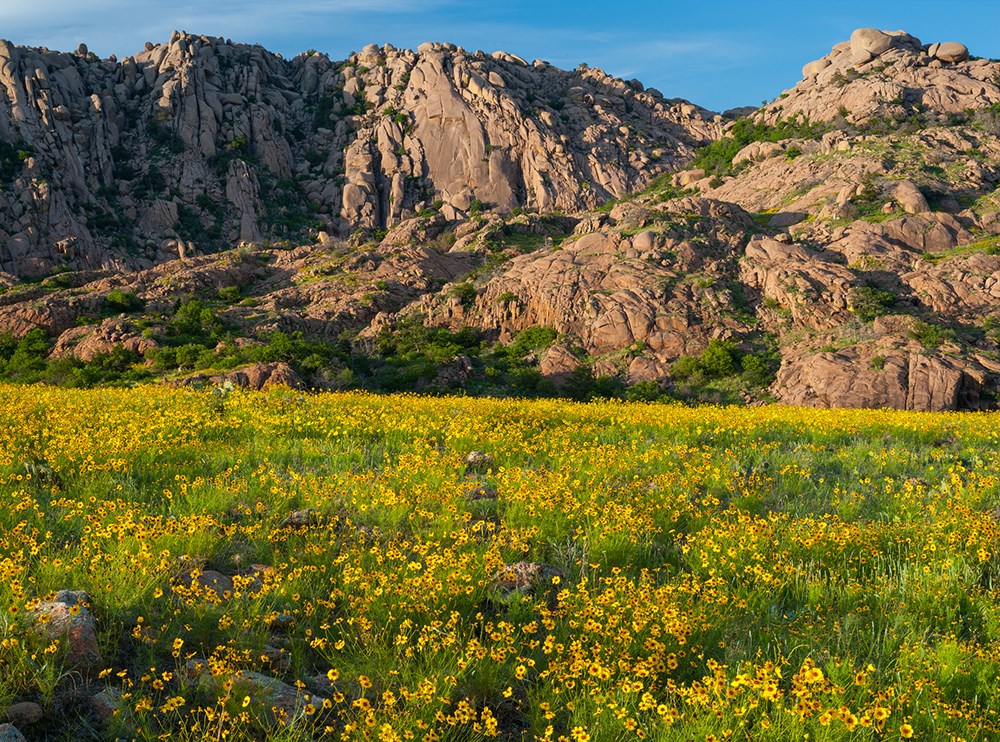 Wichita Mountains in Oklahoma