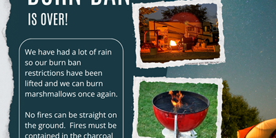 Fire Ban Lifted