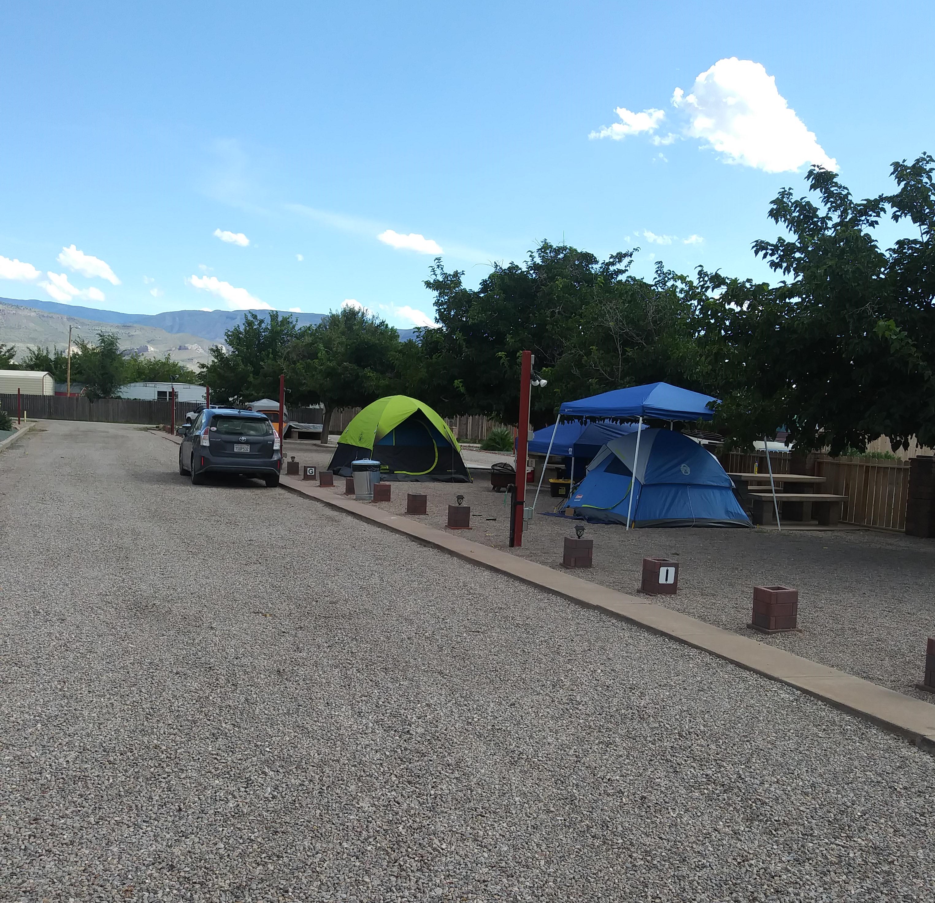Alamogordo, New Mexico Tent Camping Sites Alamogordo / White Sands