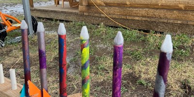 Rocket Painting and Launch