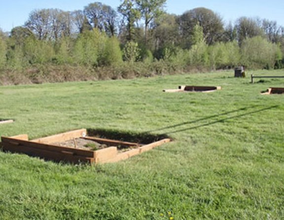 Anyone up for an old-fashioned game of horseshoes? Borrow some "shoes" at the office