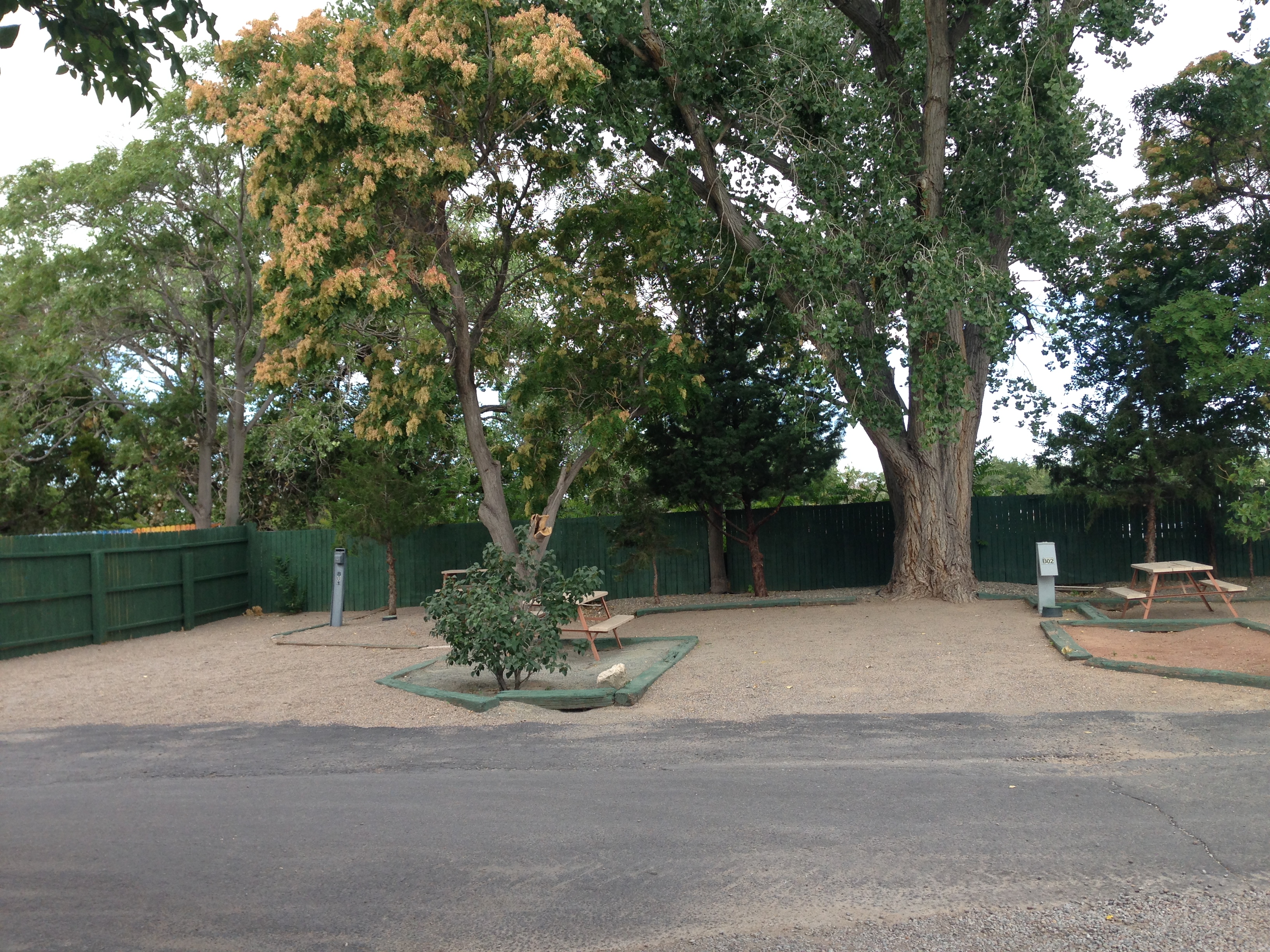 Tent site