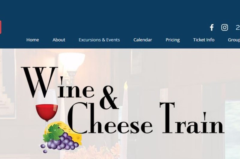 Wine & Cheese Train Photo