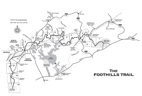 Hike the Foothills Trail