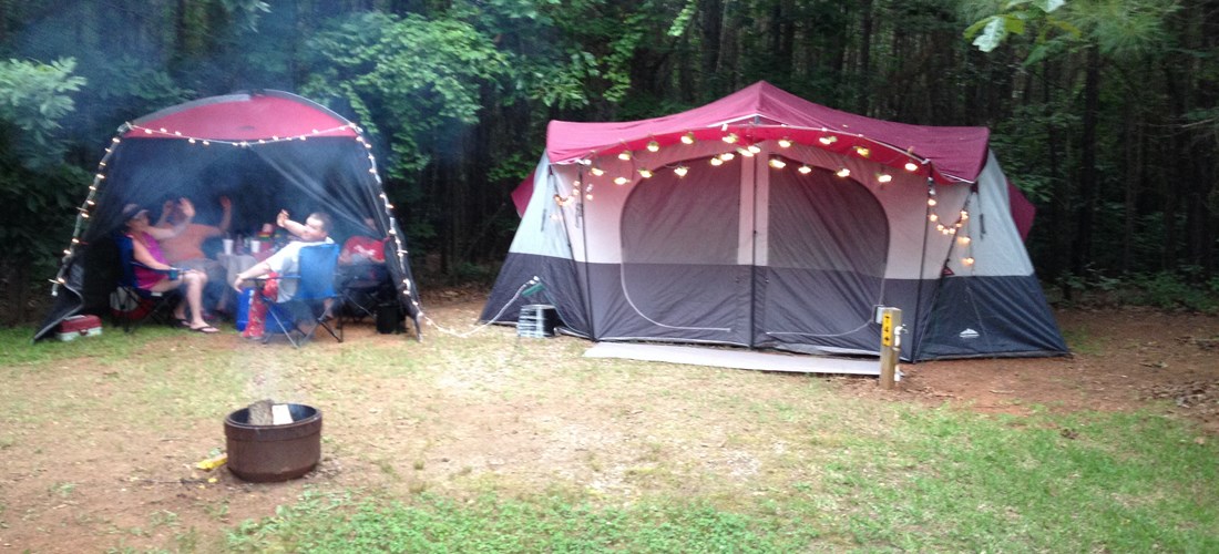 Tent Site with Electric and Water