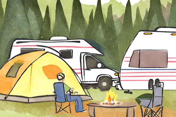 Kick off Camping Weekend - Let's get back into camping mode! Photo