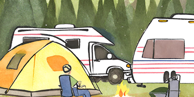 Kick off Camping Weekend - Let's get back into camping mode!
