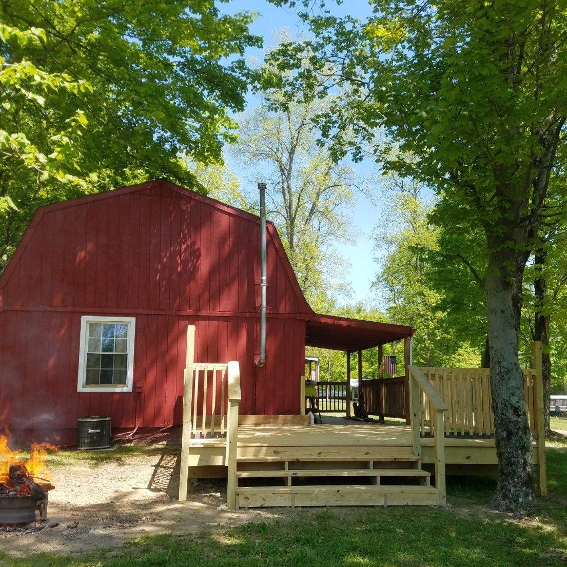 Williamsfield, Ohio Lodging Andover / Pymatuning Lake KOA Holiday