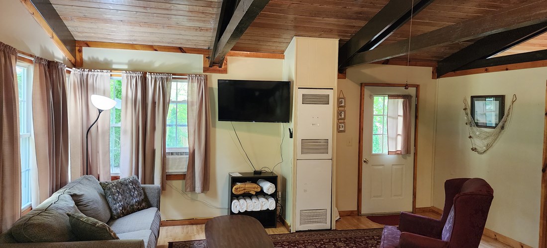 C04 Deluxe Cabin Livingroom