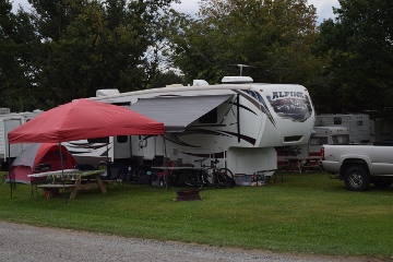 Williamsfield, Ohio RV Camping Sites Andover / Pymatuning Lake KOA