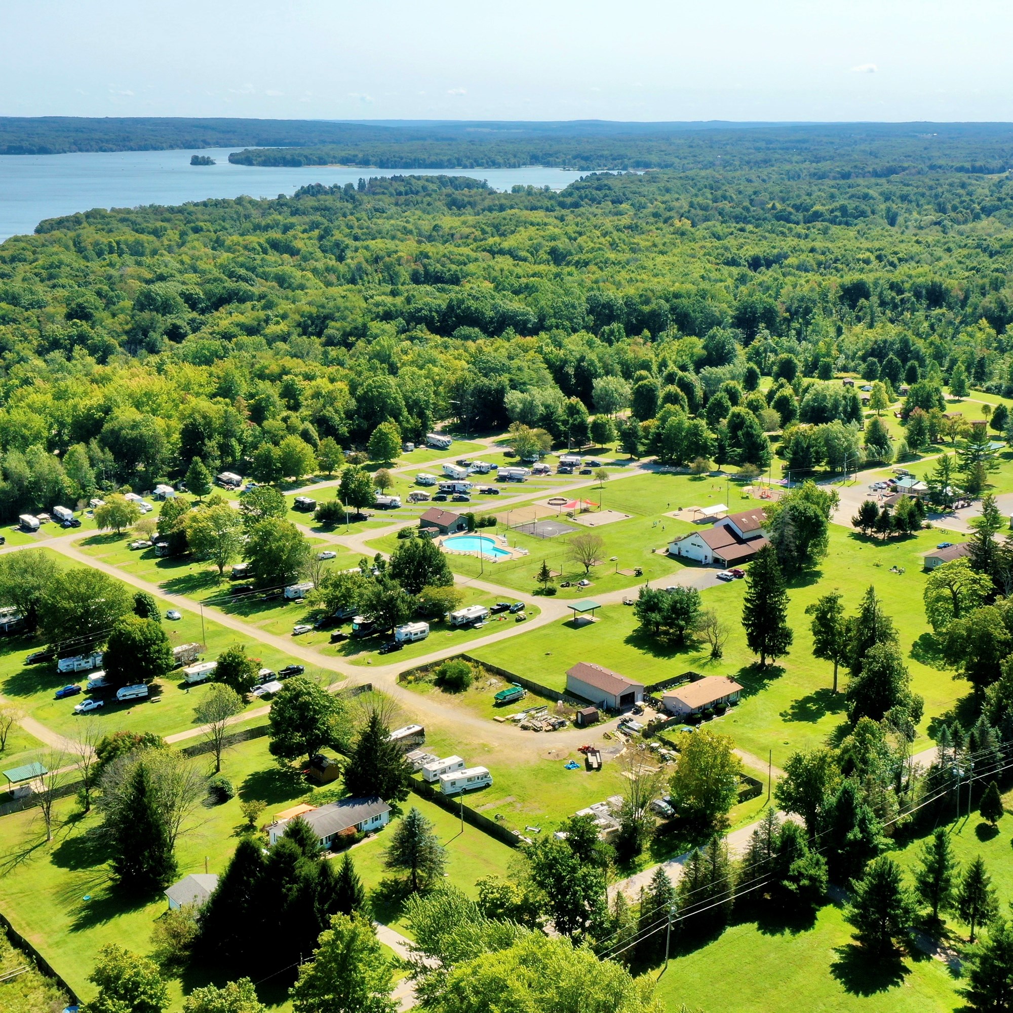 Williamsfield, Ohio Campground Map Andover / Pymatuning Lake KOA Holiday