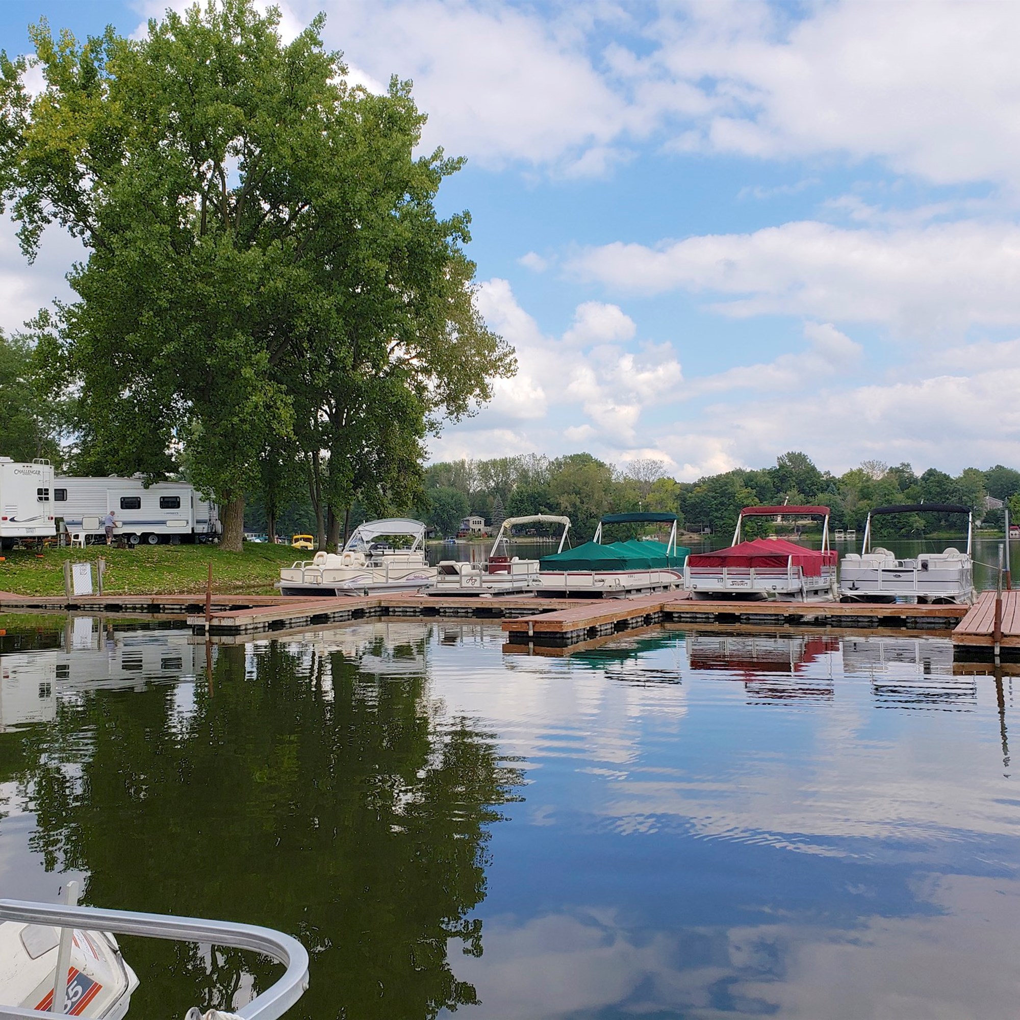 Angola / Hogback Lake KOA Holiday RV Campground in Angola, IN