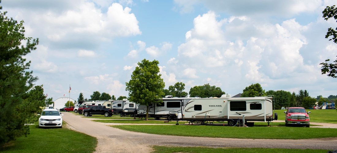Campsite Map Angola Indiana Kampgrounds Of America