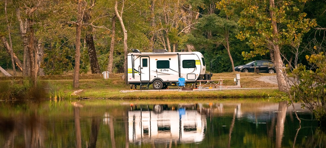 RV Site Back In - Lake Front